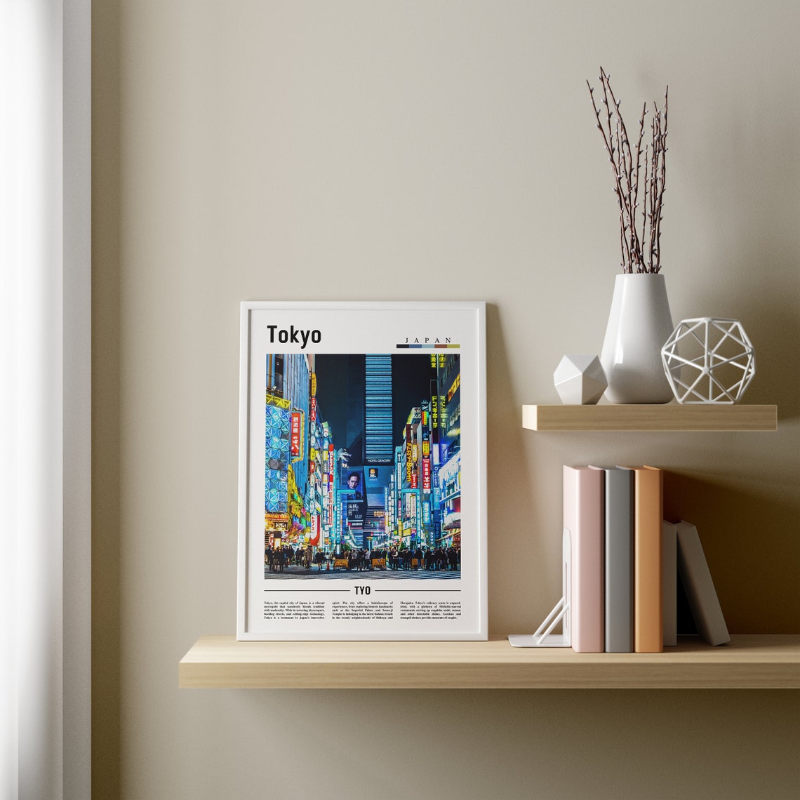 Tokyo Minimal Travel Poster - Image 3
