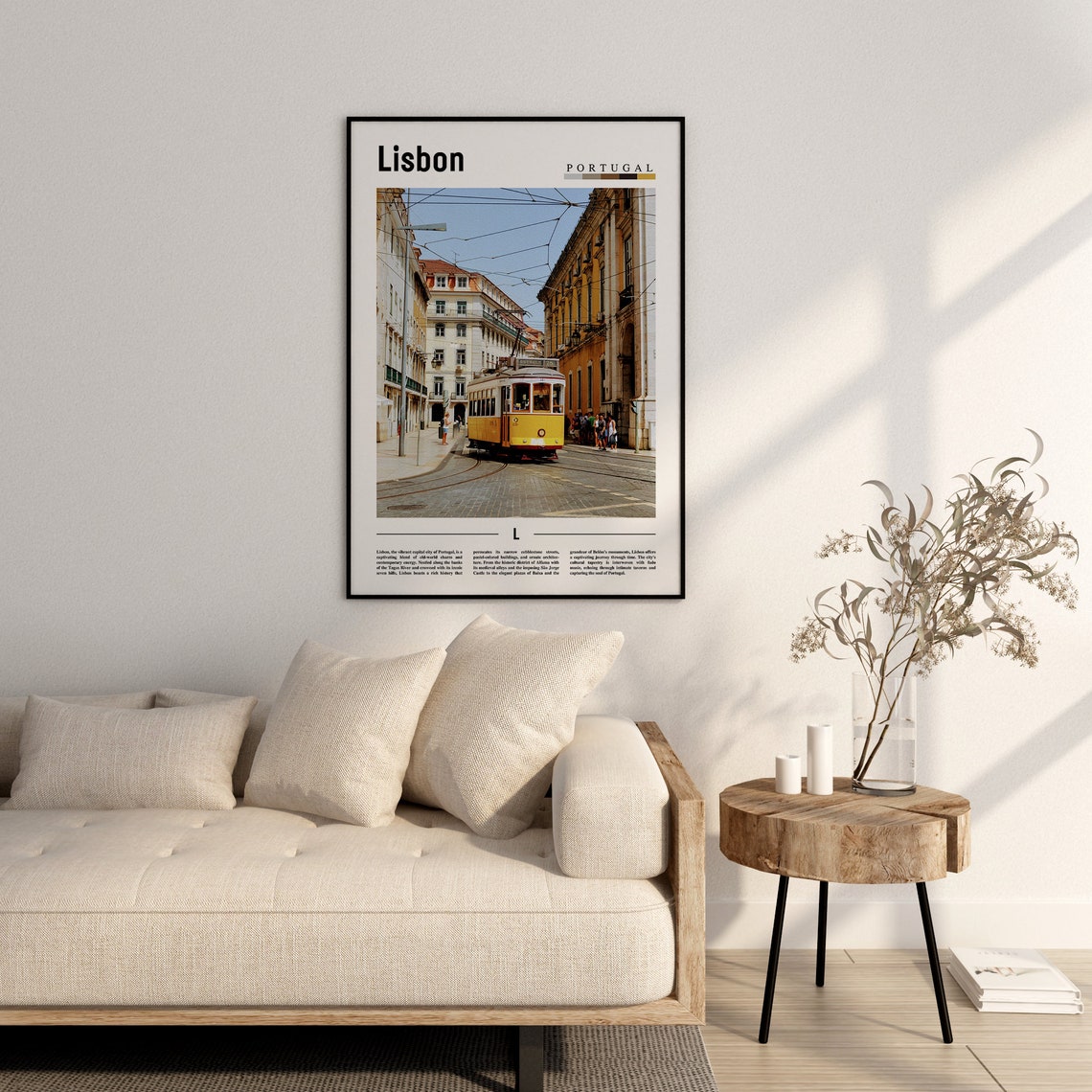 Lisbon Poster Lisbon Print Lisbon Wall Art Europe Photo Europe Poster Europe Print Travel Poster - Image 2