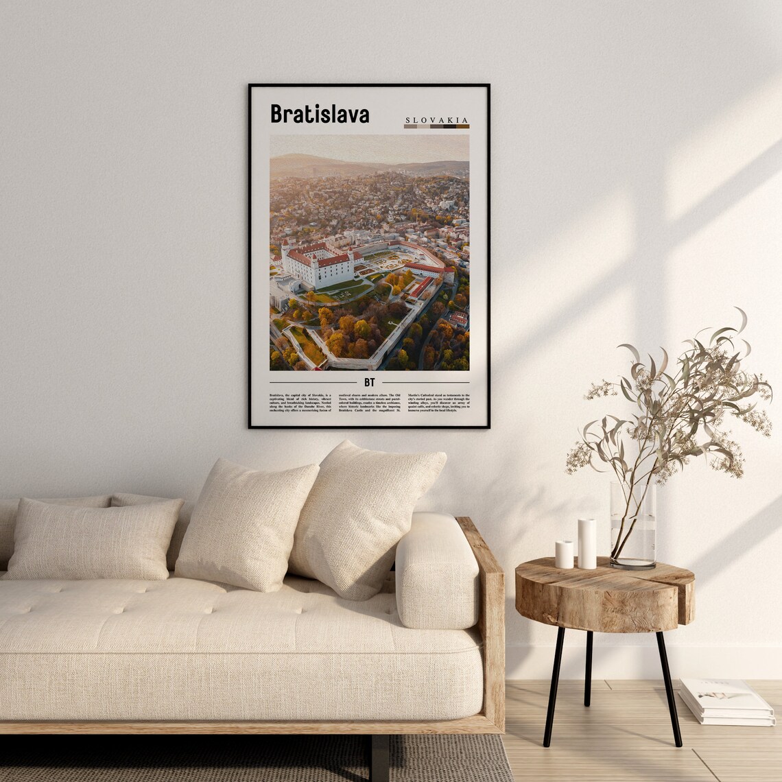 Bratislava Poster Bratislava Print Bratislava Wall Art Europe Photo Europe Poster Europe Print Travel Poster - Image 2
