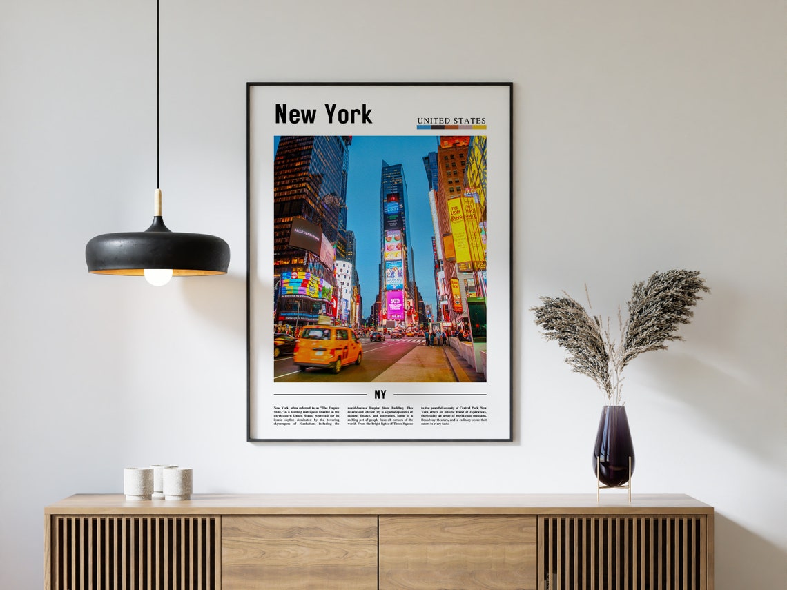 New York Poster New York Print New York Wall Art Ny Photo Ny Poster Ny Print New York Photo Travel Poster - Image 4