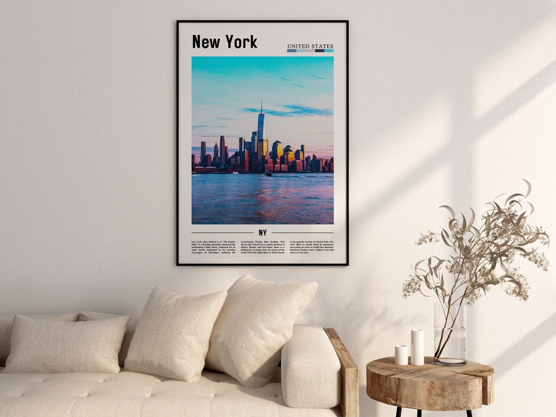 New York Poster New York Print New York Wall Art Ny Photo Ny Poster Ny Print New York Photo Travel Poster - Image 2