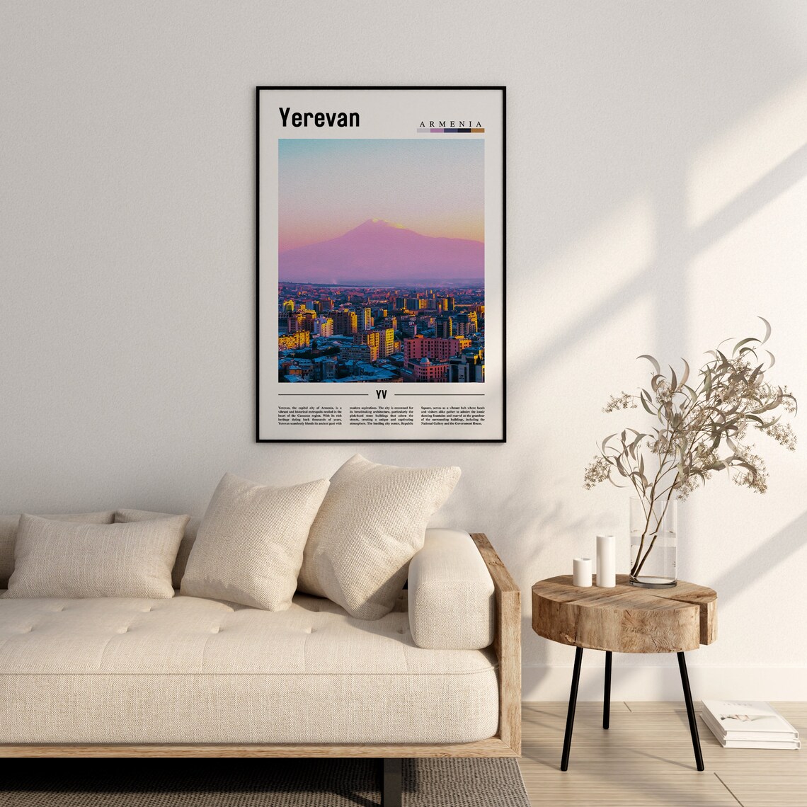 Yerevan Poster Yerevan Print Yerevan Wall Art Europe Photo Europe Poster Europe Print Travel Poster - Image 2