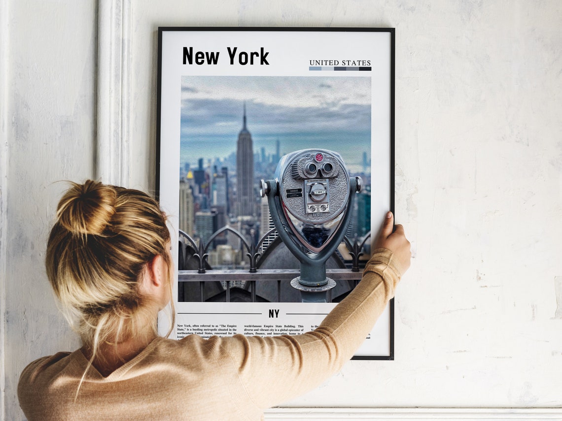 New York Poster New York Print New York Wall Art Ny Photo Ny Poster Ny Print New York Photo Travel Poster - Image 5