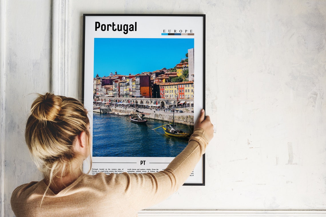 Portugal Poster Portugal Print Portugal Wall Art Europe Photo Europe Poster Europe Print Travel Poster - Image 5