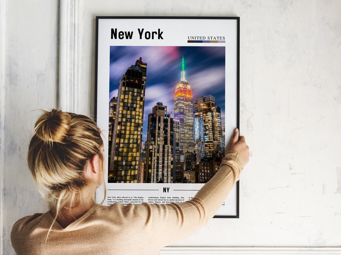 New York Poster New York Print New York Wall Art Ny Photo Ny Poster Ny Print New York Photo Travel Poster - Image 5