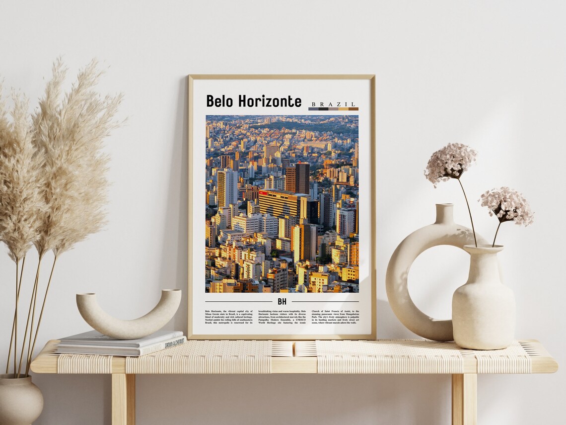 Belo Horizonte Travel Poster, South America - Image 6