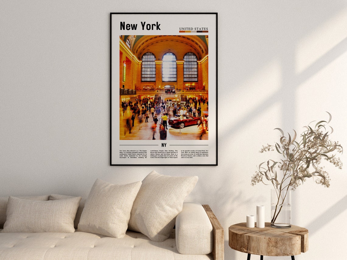 New York Poster New York Print New York Wall Art Ny Photo Ny Poster Ny Print New York Photo Travel Poster - Image 2