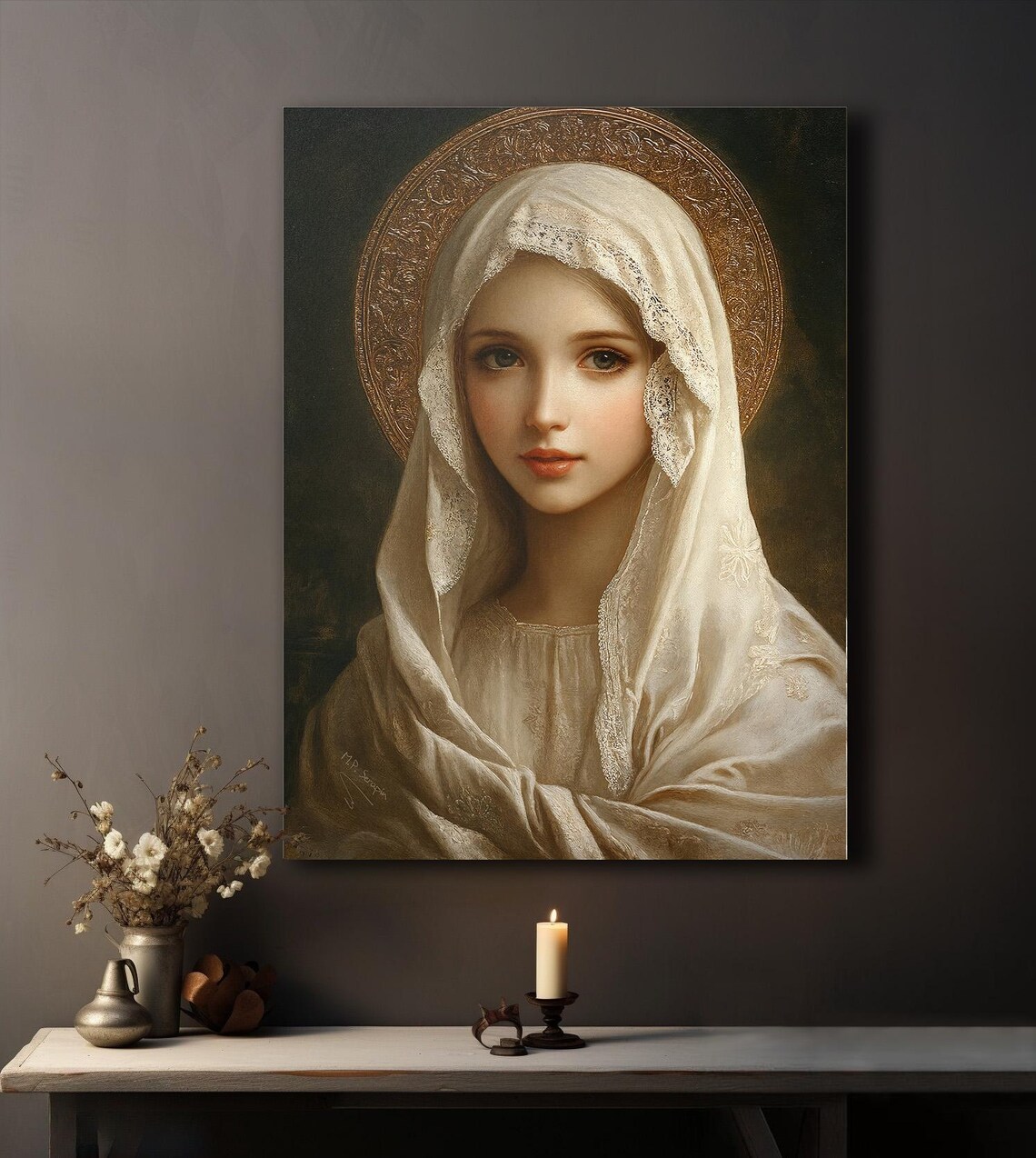Virgin Most Chaste Blessed Virgin Mary, Catholic - Image 2