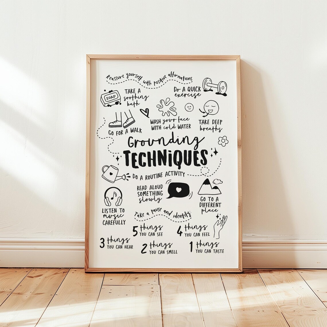 Calming Corner Posters, Grounding Technique - Image 2
