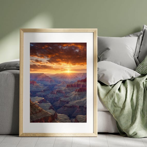 Sunset At The Canyon