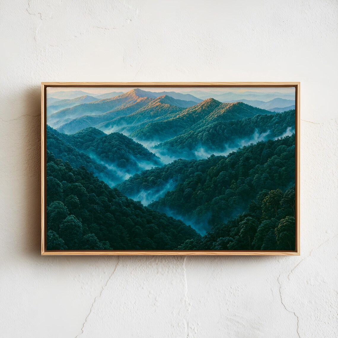 Great Smoky Mountains National Park Vintage Travel Poster