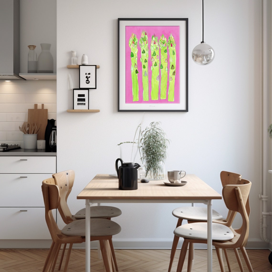Kitchen Art Prints Vegetable Wall Art Poster Artwork - Image 3