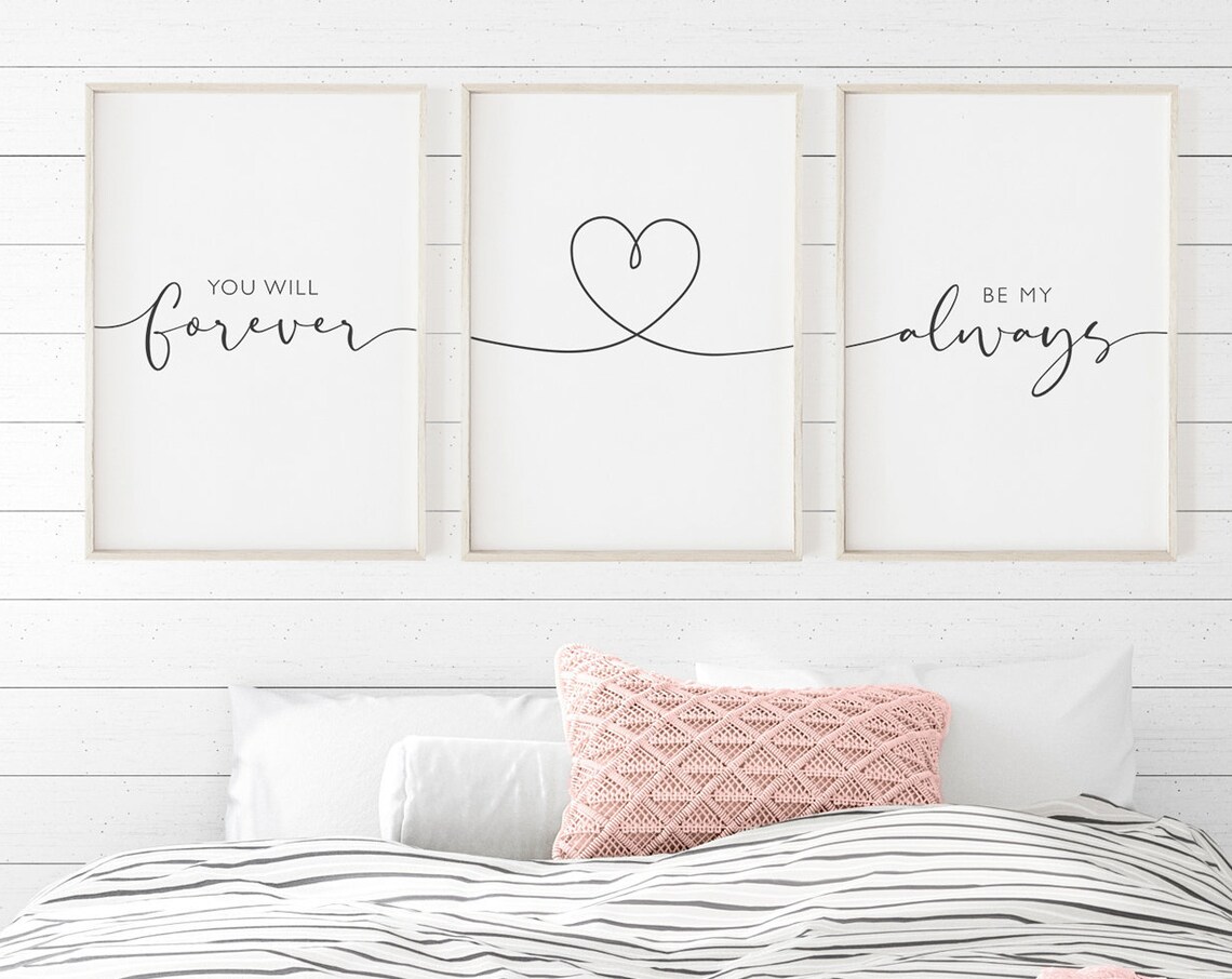 You Will Forever Be My Always, Nursery Wall Art