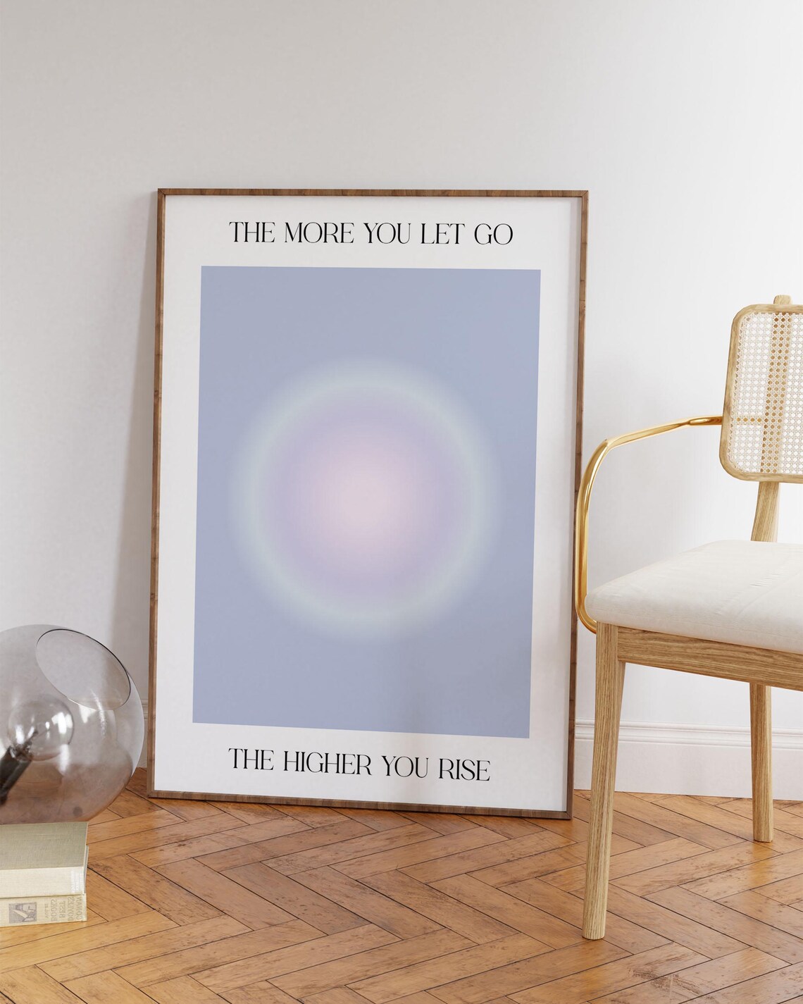 Aura More You Let Go Higher Rise Art Print