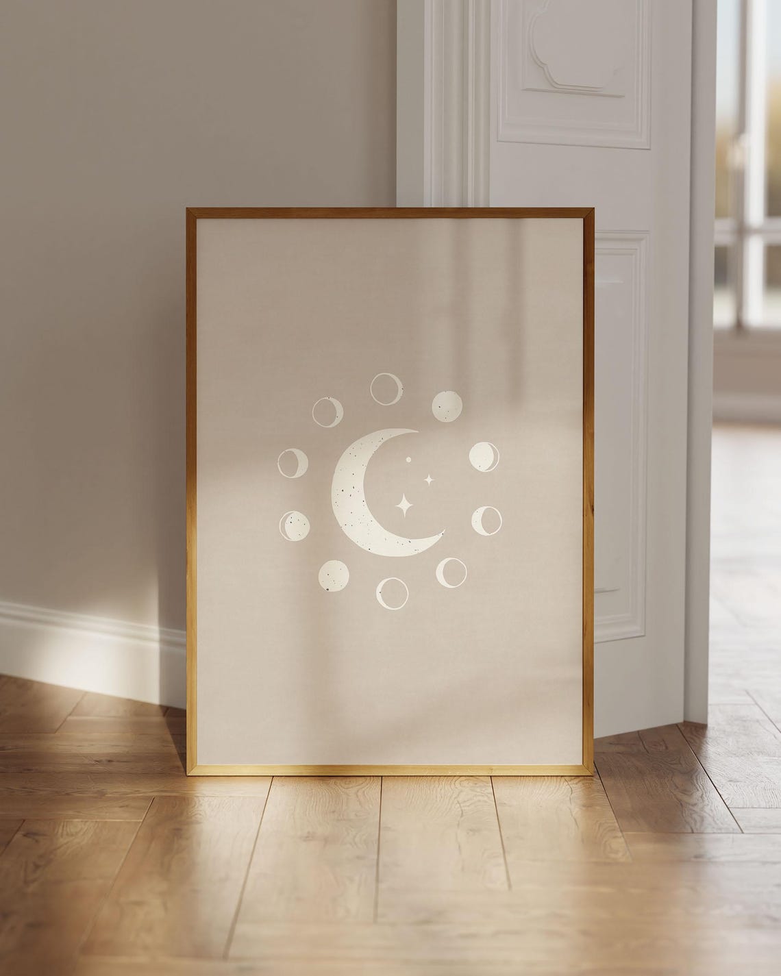 Moon Spiritual Wall Decor Poster Print