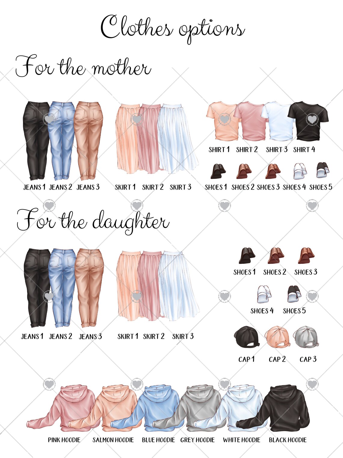 Mom Everything I Am Is Because Of You Mother Daughter Quote Poster - Image 5