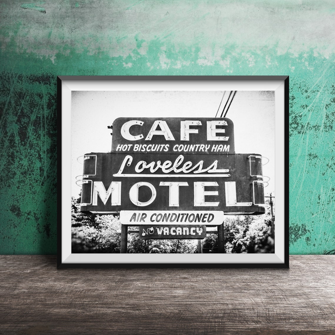 Loveless Cafe Loveless Motel Nashville Sign Photography Street Art Wall Art Photo Music City Photography Southern Cooking - Image 2
