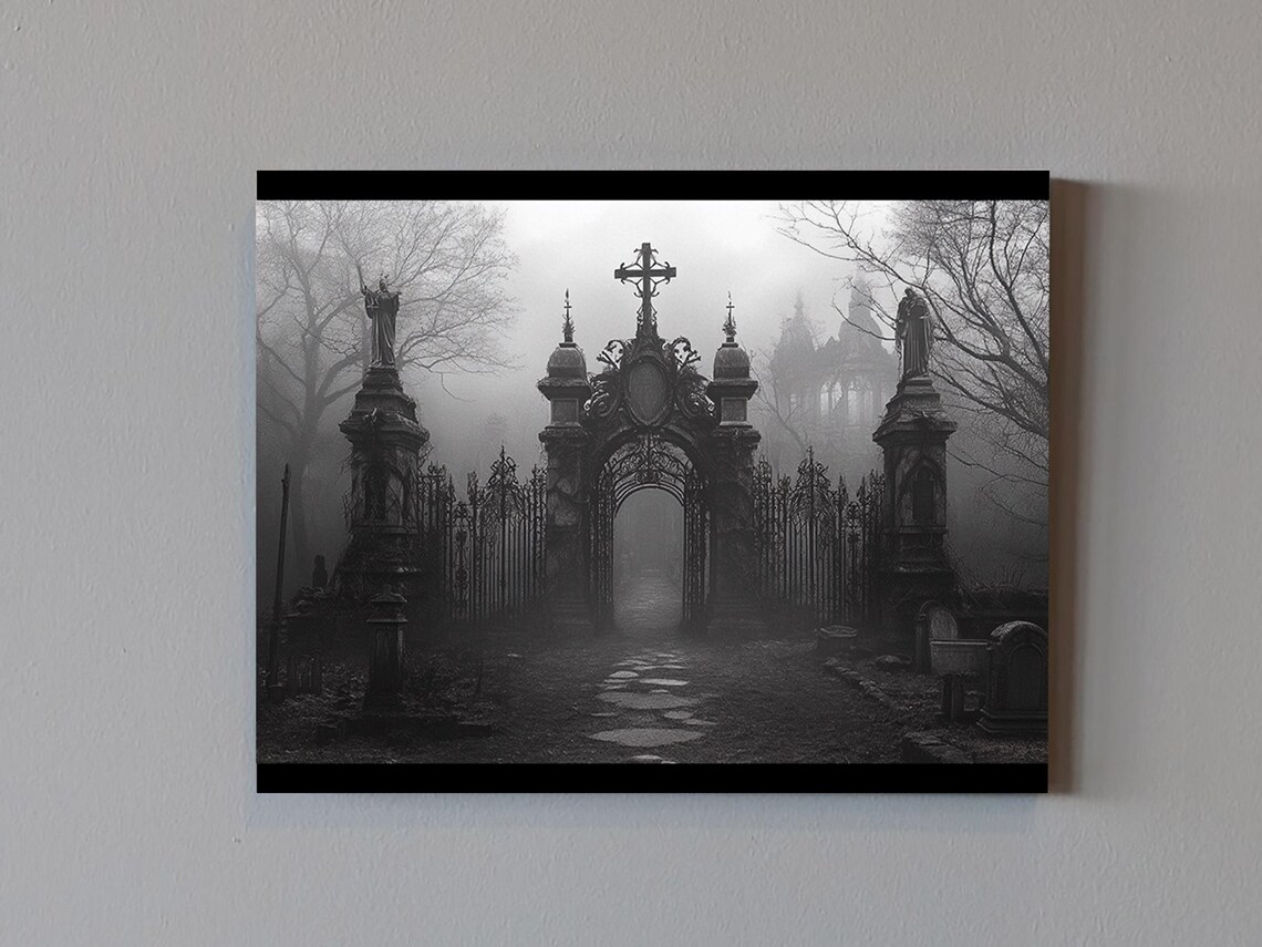 Gatekeepers Lament Halloween Spooky Decor