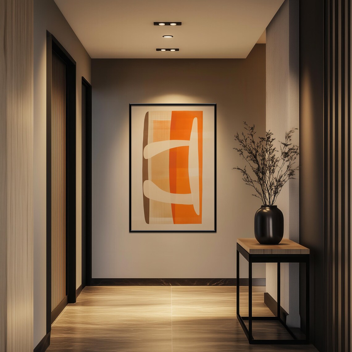 Minimalist Abstract Art, Modern Geometric Shapes - Image 2