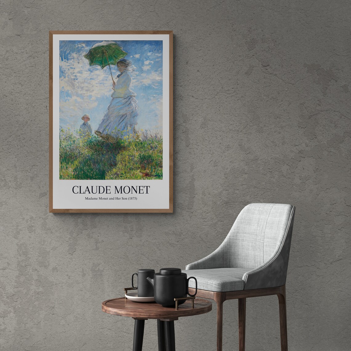 Monet Museum Poster Impressionist Art Artwork Gift Poster Print Wall Art Home Dcor Printable Wall Art - Image 2