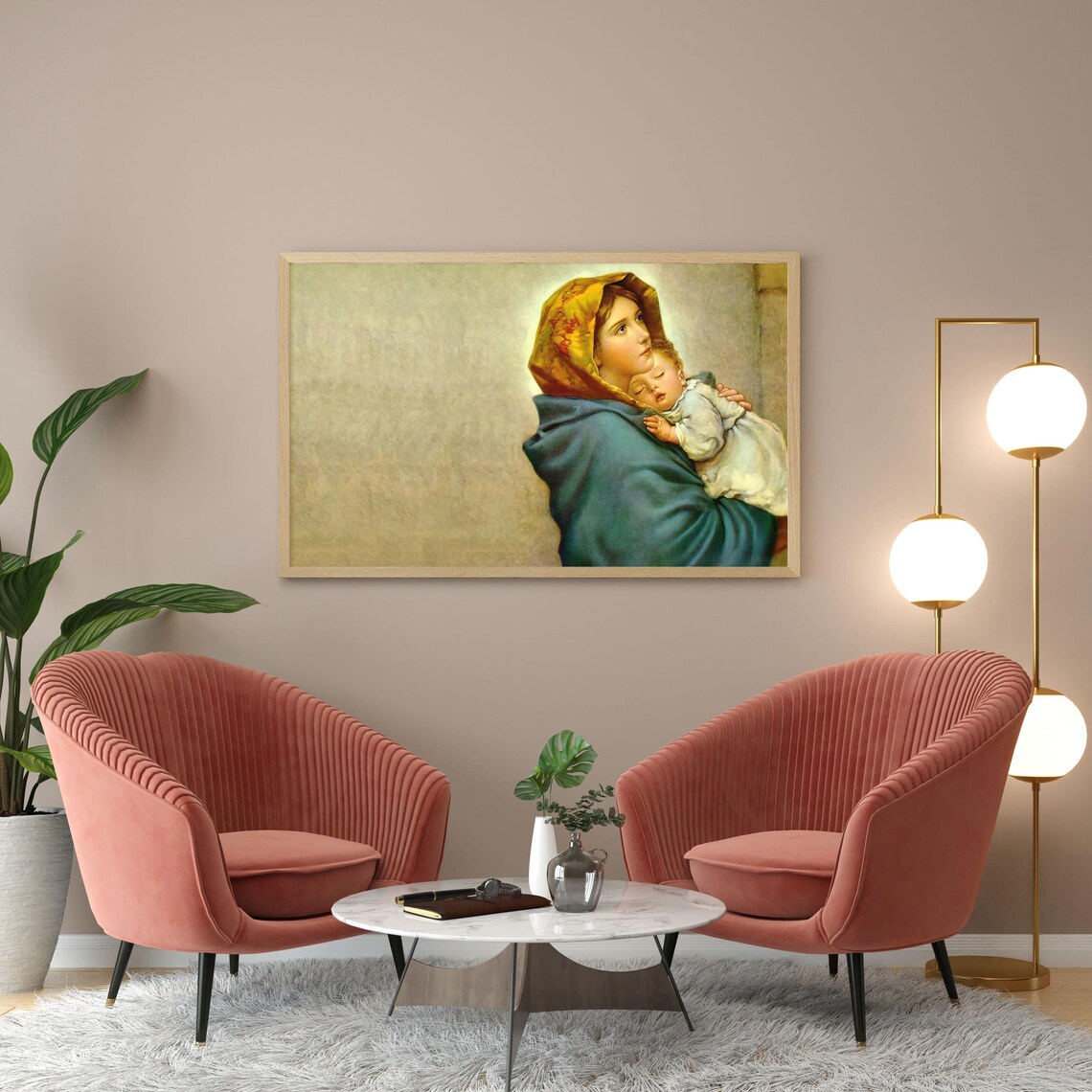 Catholic Prints and Virgin Mary Art Print - Image 2