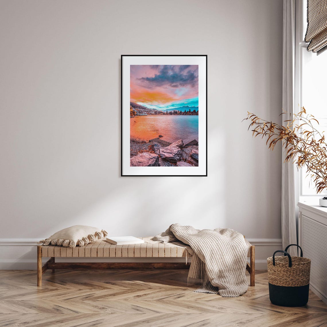 Queenstown Colorful Poster Print Queenstown Photo Wall Art Wall Decor Queenstown Travel Print Queenstown Street Map Poster City Map - Image 2