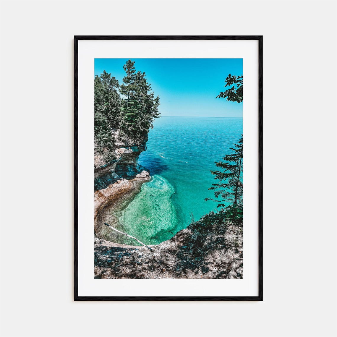 Michigan Colorful Poster Print No 2 Michigan Photo Wall Art Michigan Decor Michigan Travel Print Michigan Street Map Poster City Map
