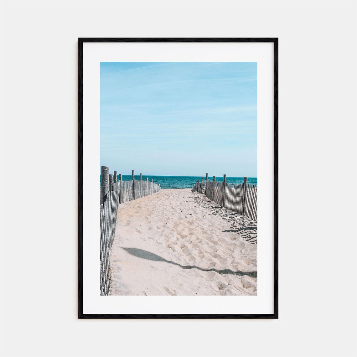 Rehoboth Beach Colorful Travel Poster, Street Map
