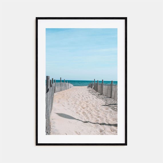 Rehoboth Beach Colorful Travel Poster, Street Map