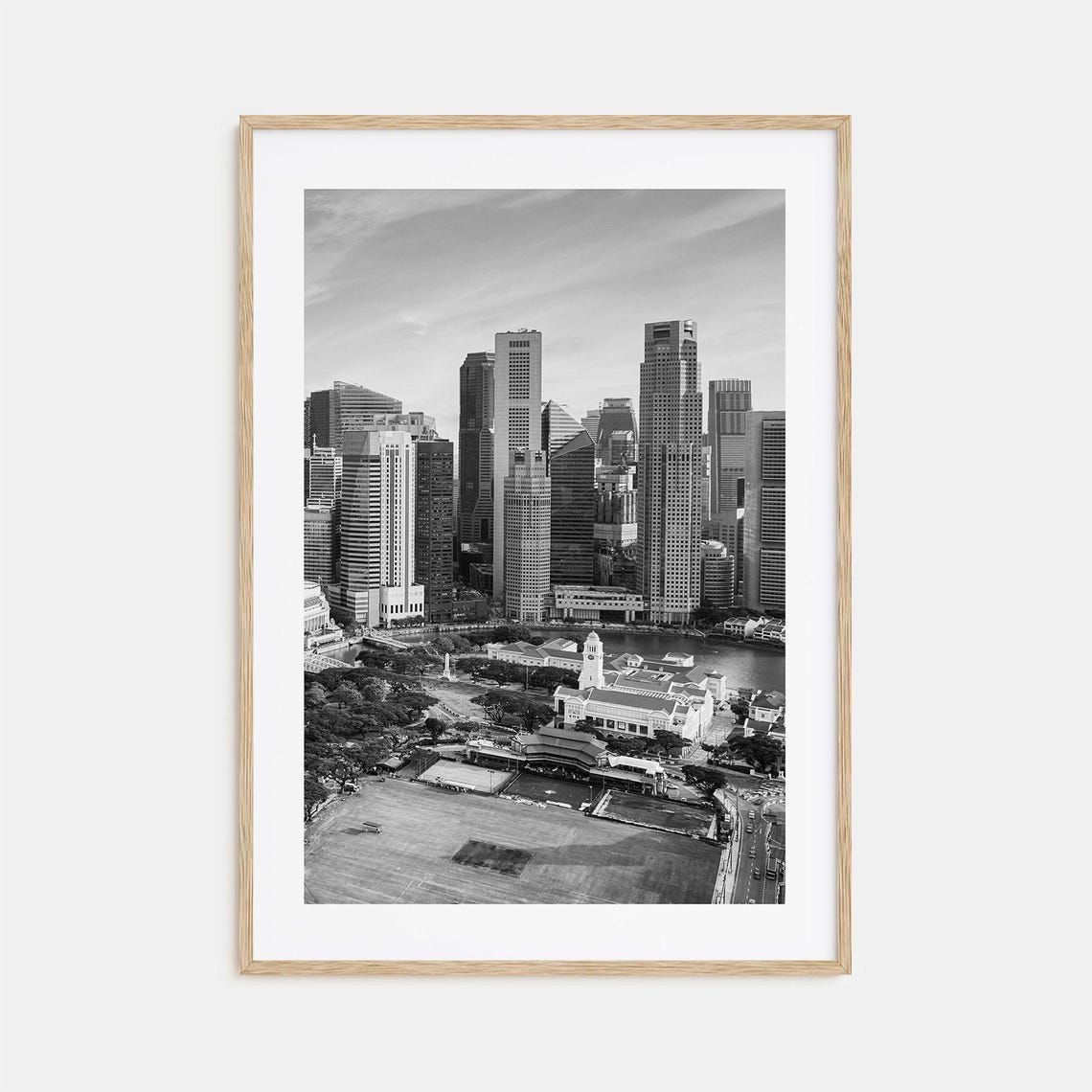 Singapore Photo Poster Print No 1 Singapore Black And White Art Singapore Photography Singapore Travel Singapore Map Poster