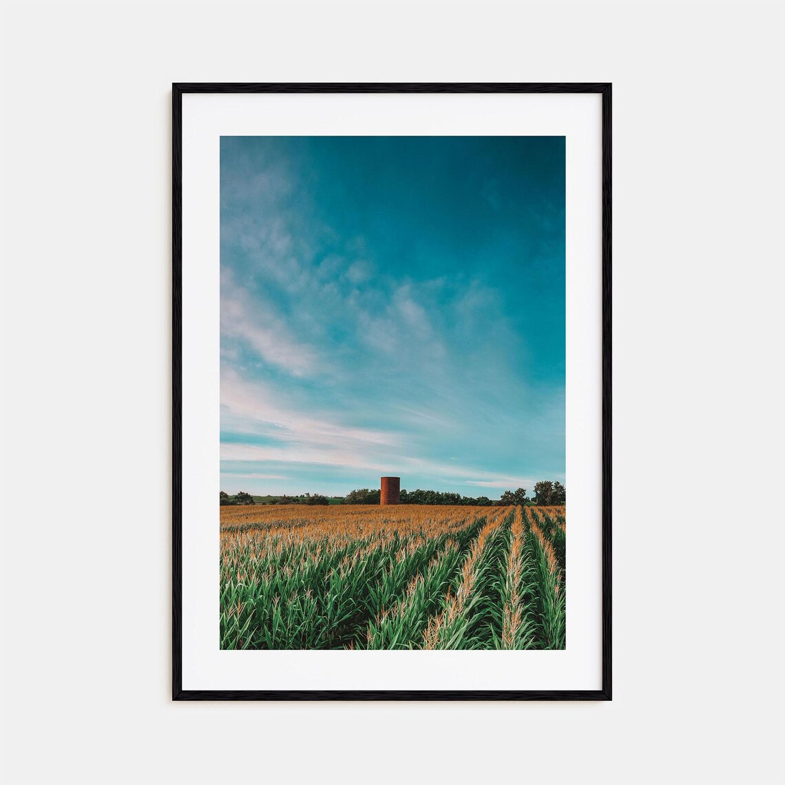 Iowa Colorful Travel Poster, City Map Wall Art
