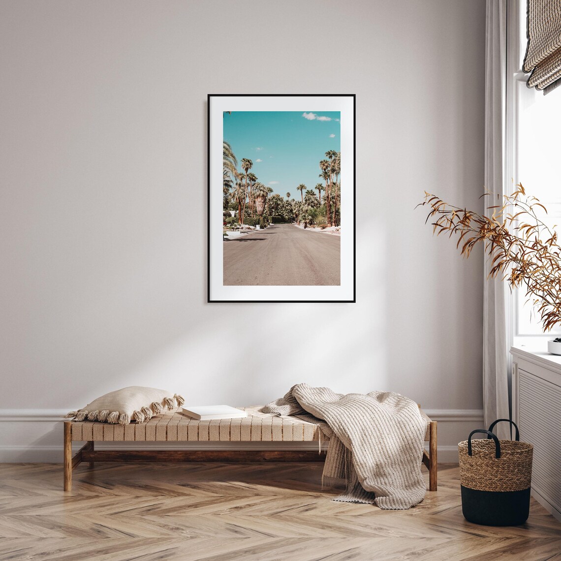 Palm Springs Colorful Poster Print No 1 Palm Springs Photo Art Palm Springs Decor Travel Print Palm Springs Street Map Poster City Map - Image 2