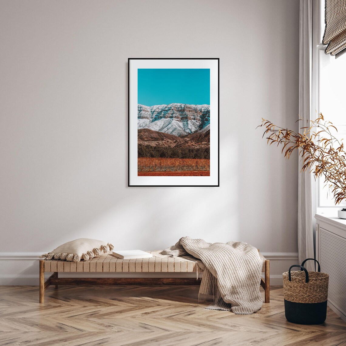 Ojai Colorful Travel Poster Print, City Map - Image 2