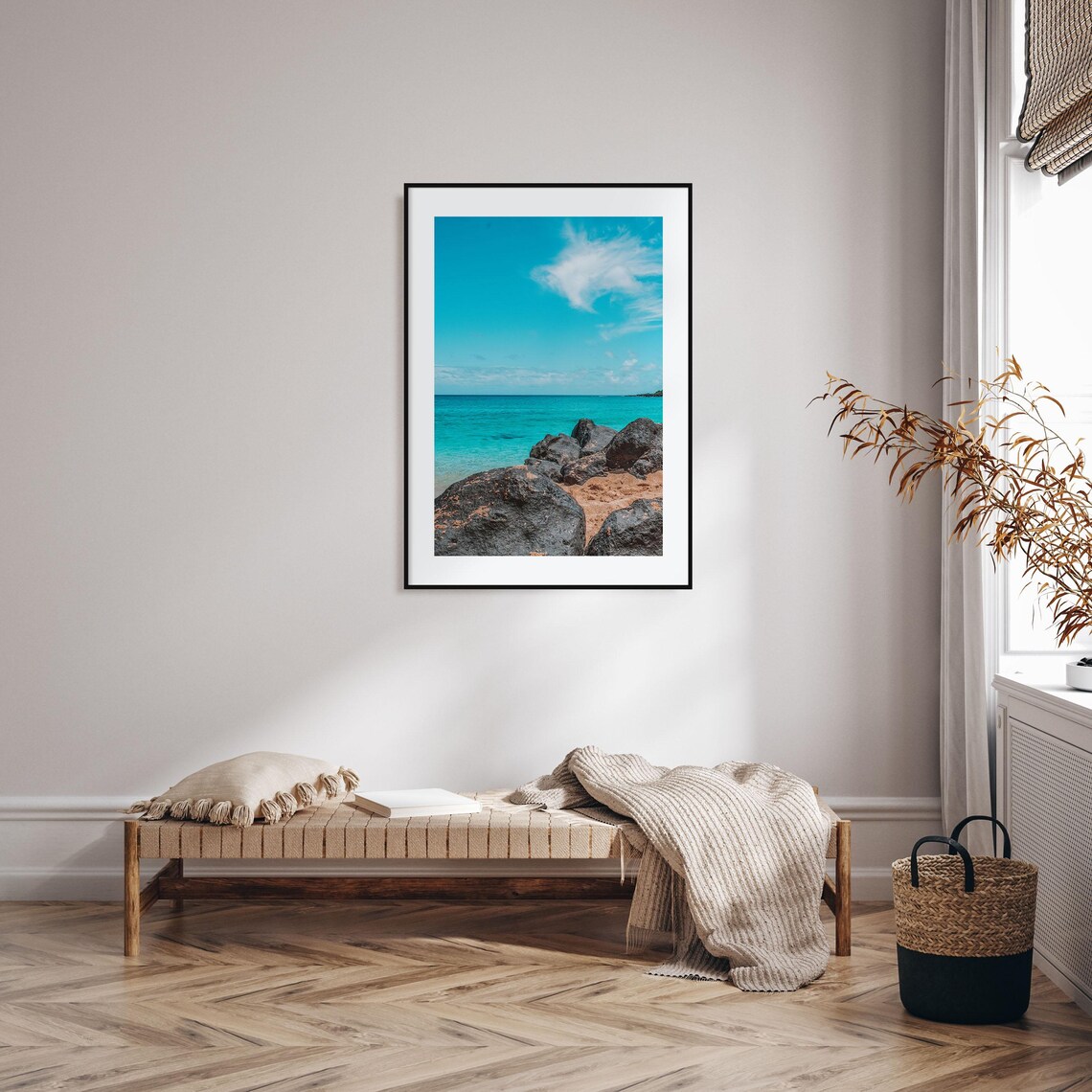 Haleiwa Travel Poster, City Map Wall Art Print - Image 2