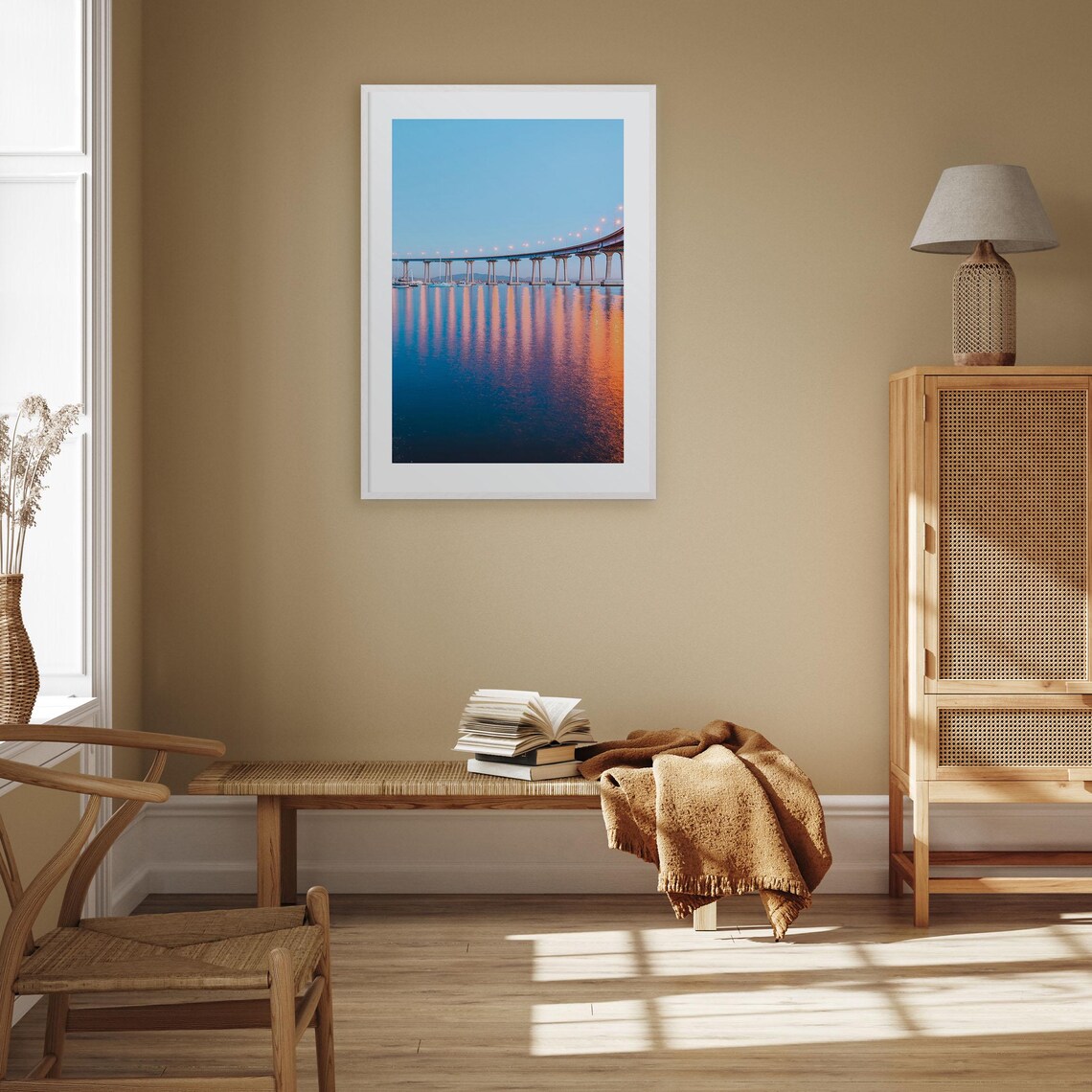 San Diego City Map Travel Poster, Colorful Art Print - Image 2