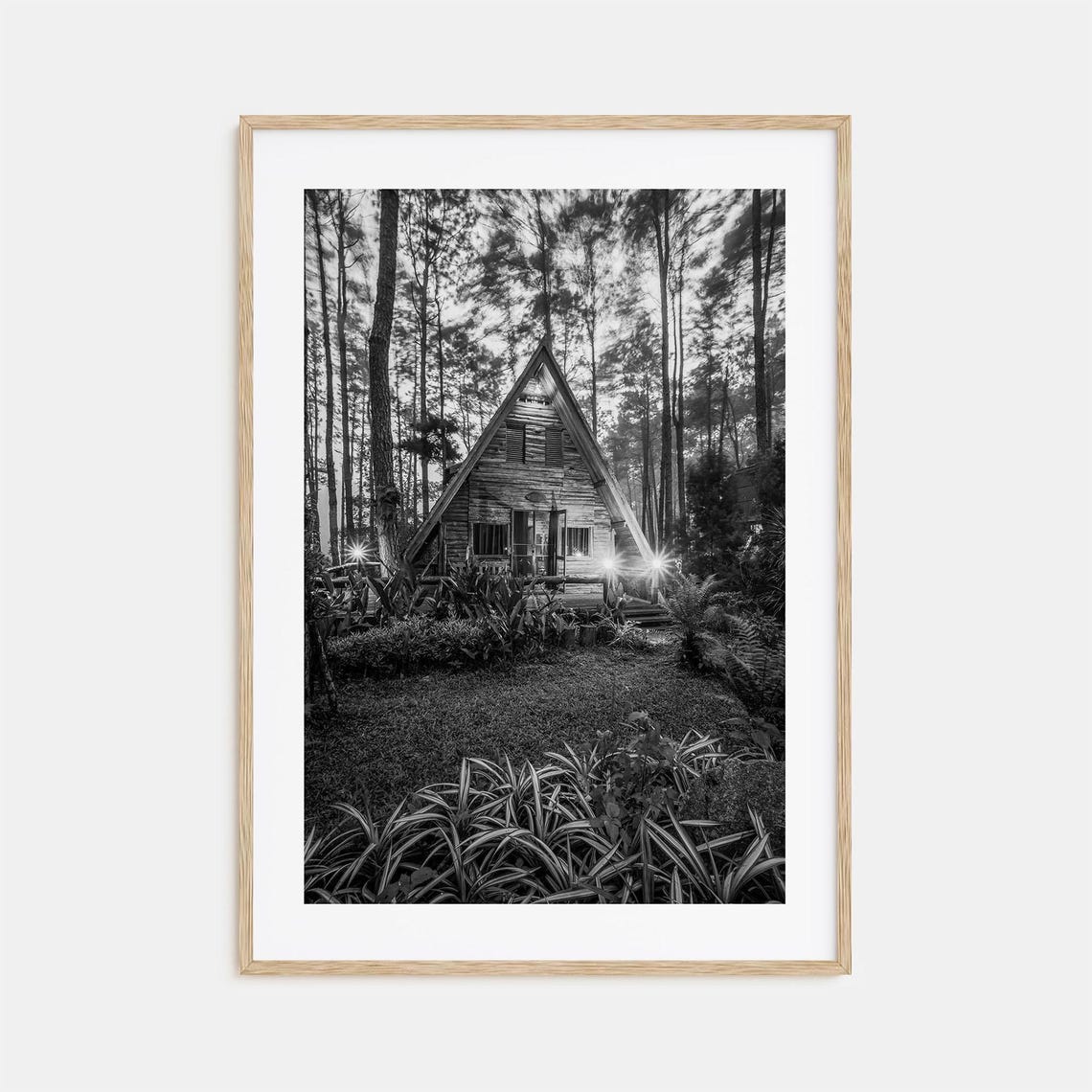 Wooden Cabin Logs Photo Poster Print No 2 Wooden Cabin Logs Black And White Art Wooden Cabin Logs Photography Travel Map Poster