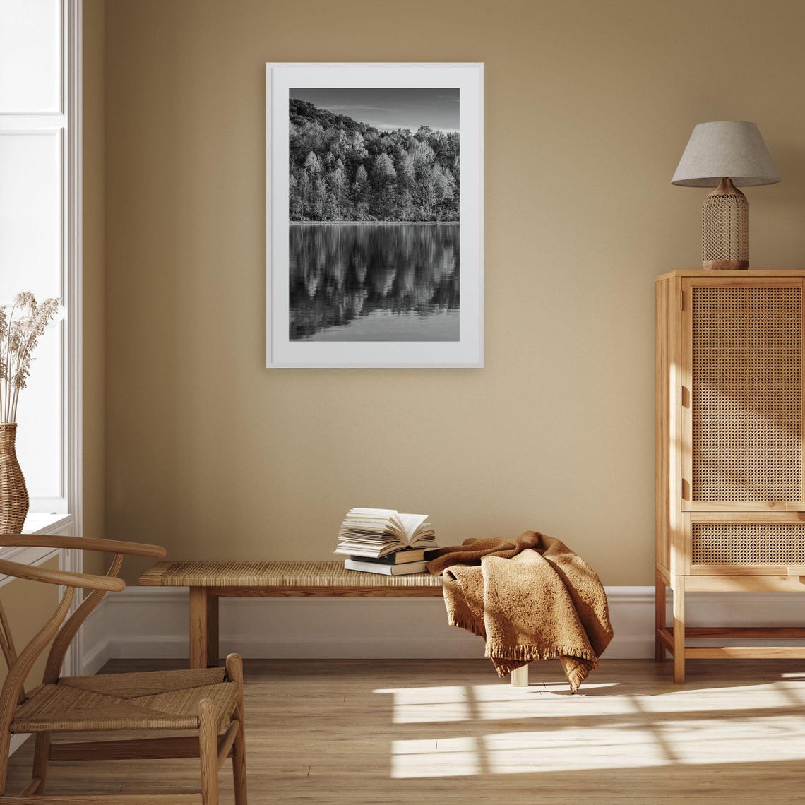 Maryland Photo Poster Print Maryland Black And White Wall Art Maryland Wall Photography Maryland Travel Maryland Map Poster - Image 3