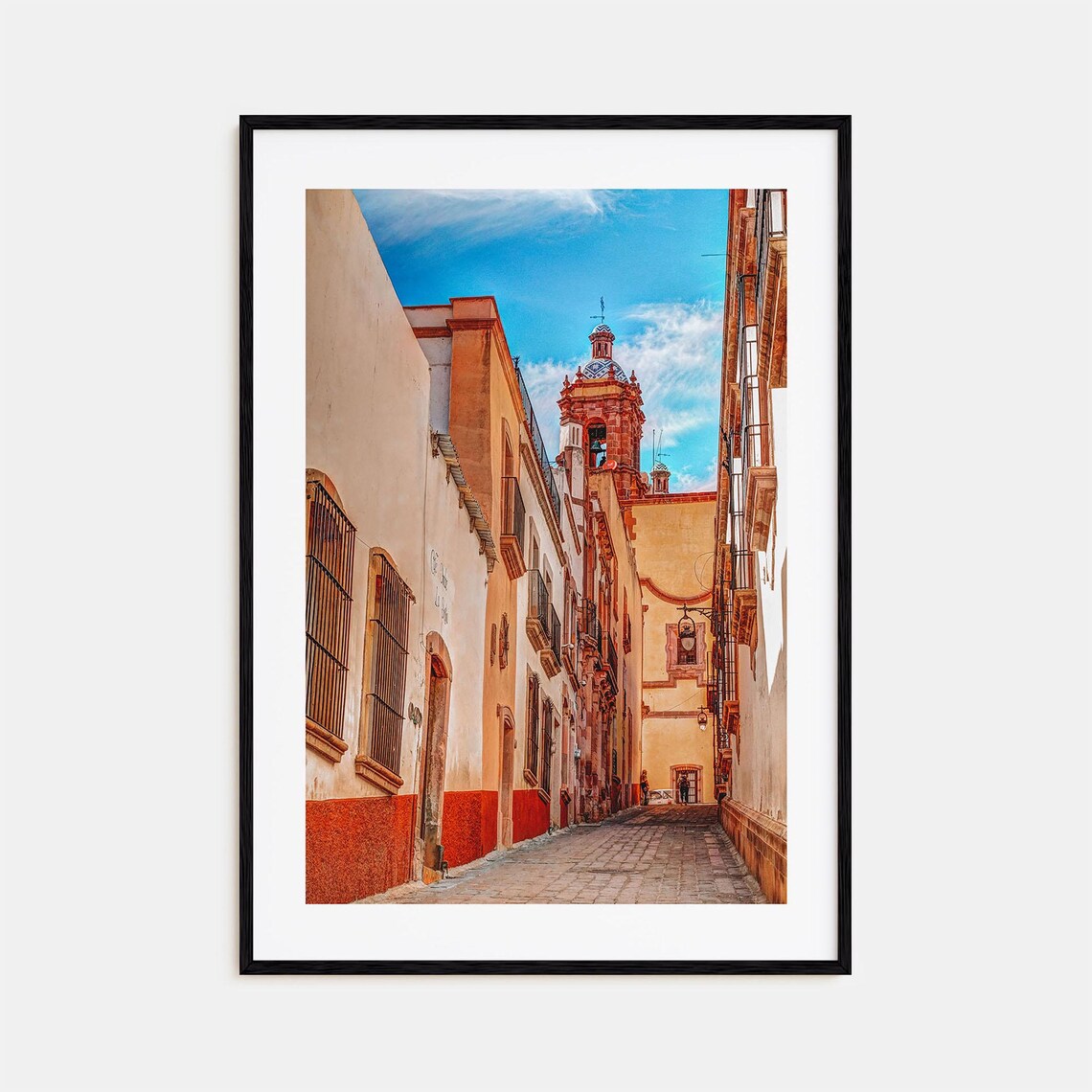 Zacatecas Travel Poster, City Map Wall Art