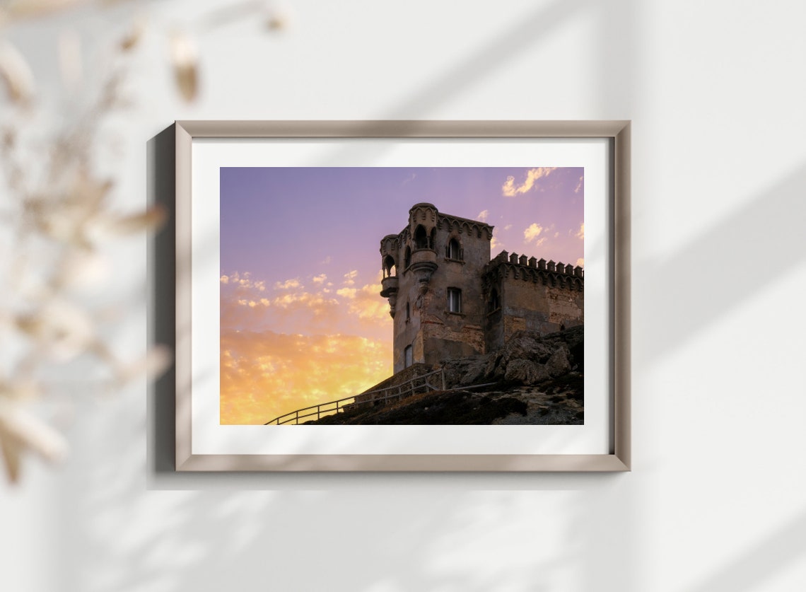 Castle Photography Sunset Photo Print Travel Photography Monument Photo Travel Wall Art Travel Photo Architecture Wall Art - Image 2