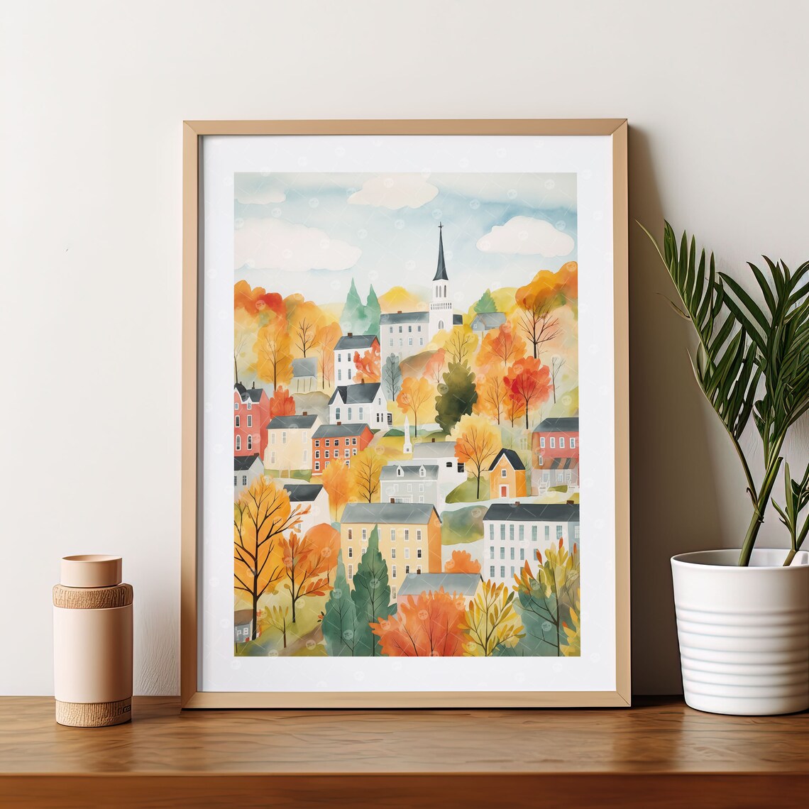 Montpelier Vermont Art Print, Trendy Home Decor