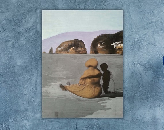 Salvador Dali Mysterious Ready To Hang Salvador Dali Exhibition Poster Print Surrealism Art Dali Mysterious Poster Salvador Dali Art
