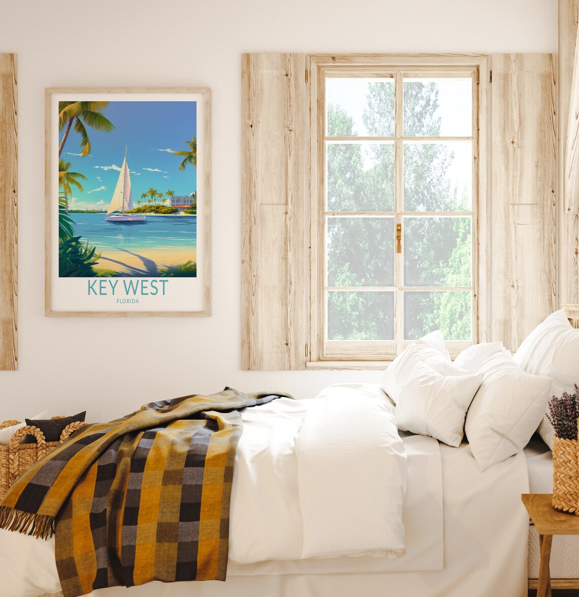 Key West Travel Poster, Florida Travel Wall Art - Image 2