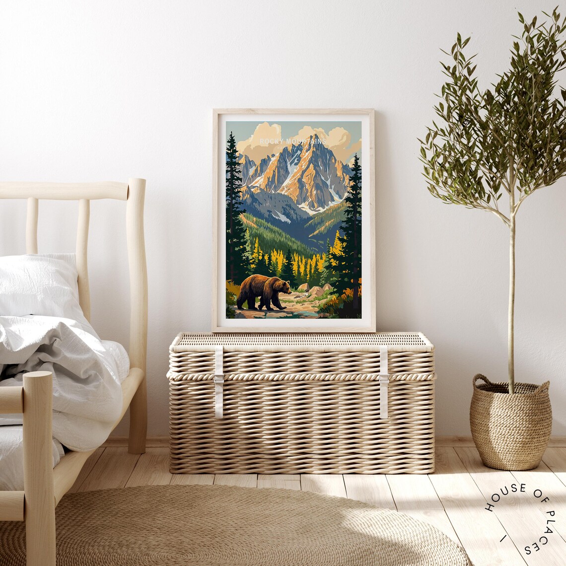 Rocky Mountains National Park Travel Poster - Image 4