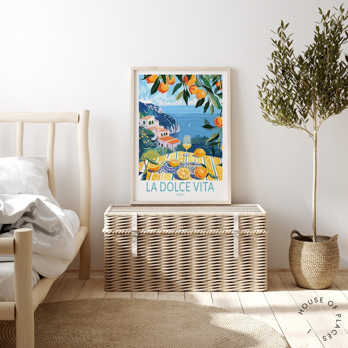 La Dolce Vita Italy Lemons Travel Poster - Image 3