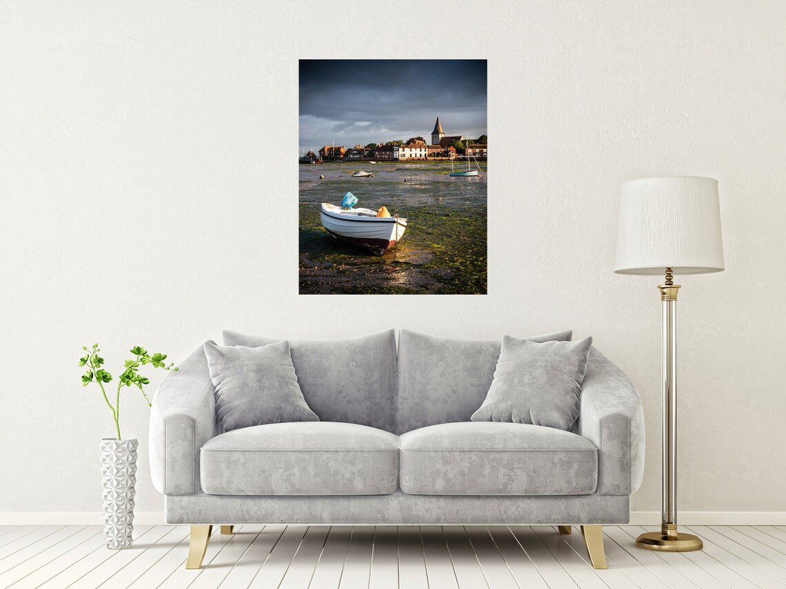Bosham Quay West Sussex Limited Edition Print Landscape Photography Fine Art Wall Art Exclusive Print Posters Boat Photos Uk - Image 2