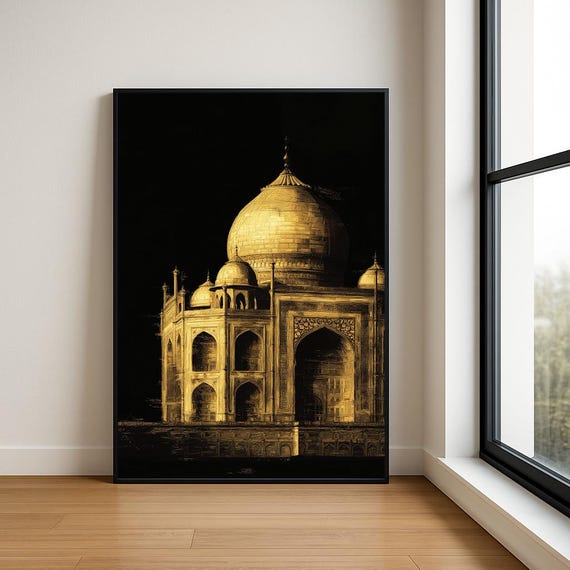 High Resolution Landmark Oil Painting
