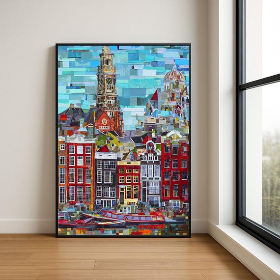 High Resolution Landmark Oil Painting