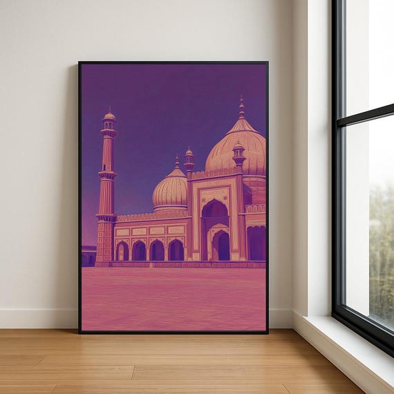 High Resolution Landmark Oil Painting