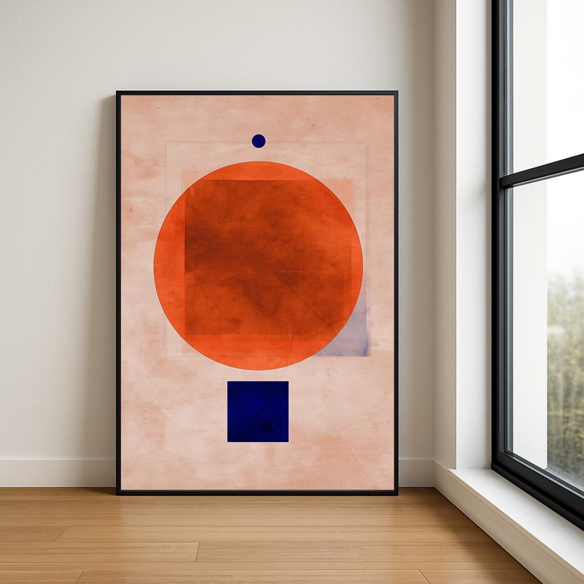 High Resolution Abstract Geometric Wall Art