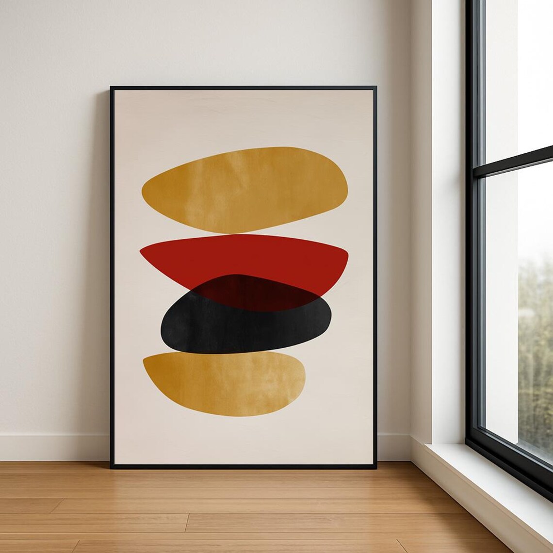 High Resolution Abstract Geometric Wall Art